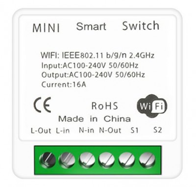 Мини WiFi реле 